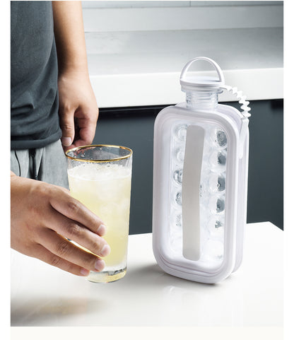 Kivonna™ 2-in-1 Water Bottle with Built-in Ice Cube Tray
