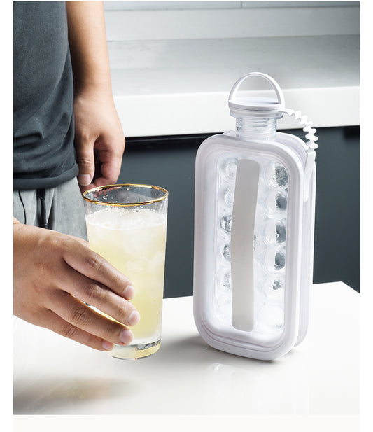 Kivonna™ 2-in-1 Water Bottle with Built-in Ice Cube Tray